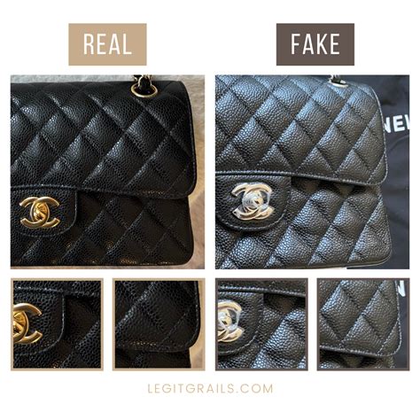 chanel bag fake to buy|how to tell a genuine Chanel bag.